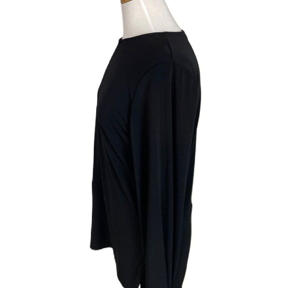 #316  RALPH LAUREN Black Pullover Blouse - Picture 4 of 11